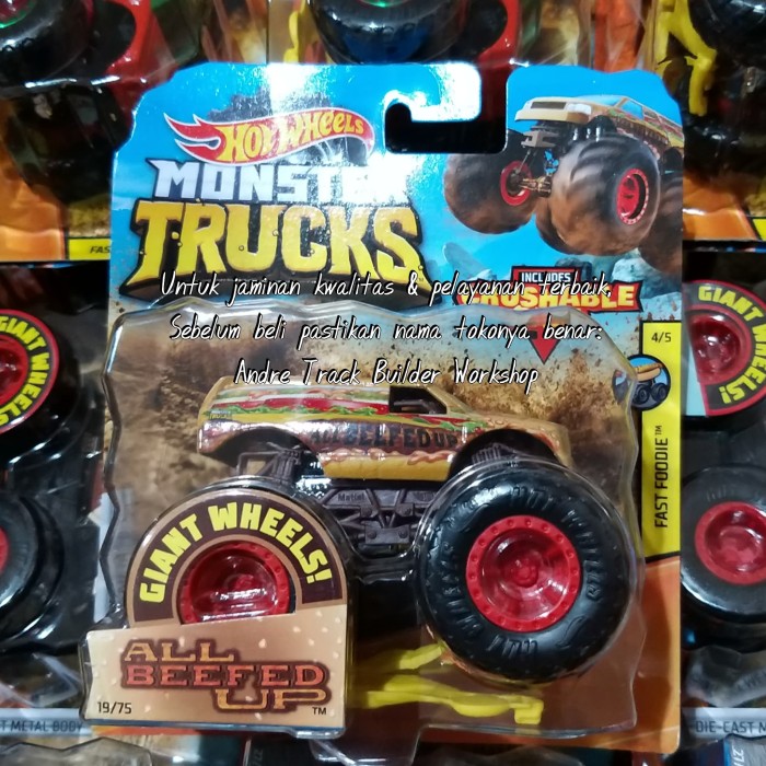 hot wheels monster trucks all beefed up