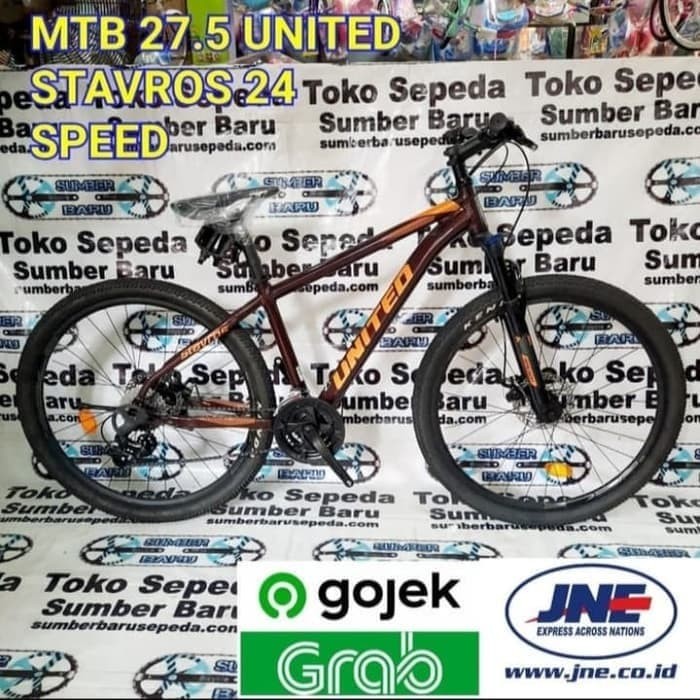 Jual SEPEDA  GUNUNG  MTB  27 5 UNITED  STAVROS Kab Bekasi  