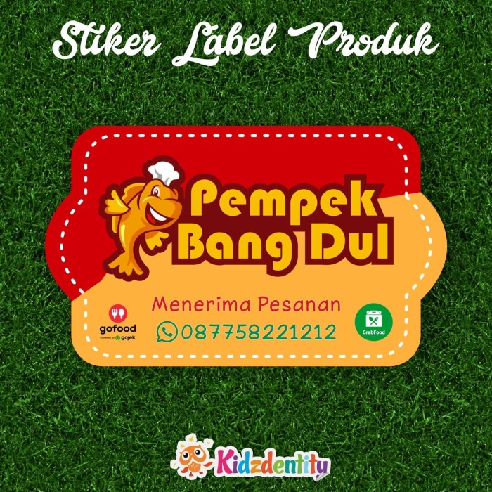 15+ Trend Terbaru Contoh Stiker Jualan Pempek