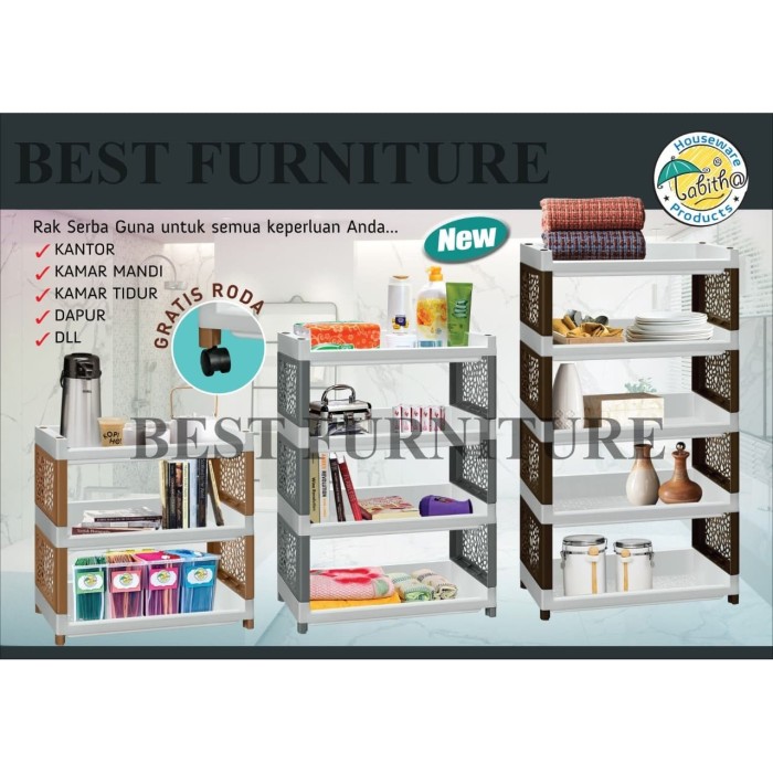 Jual Best Tabitha Rstb Rak Susun Plastik Anti Banjir Anti Rayap Anti Karat Kota Tangerang Selatan Bestlivings Tokopedia