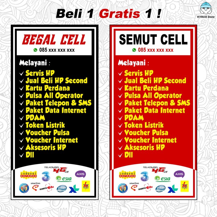Banner Toko Accesories Hp Kumpulan Gambar Spanduk