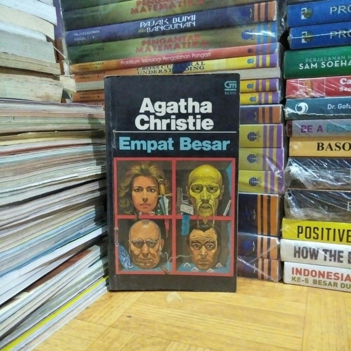 Jual Novel Asli Agatha Christie Empat Besar Kota Bekasi Toko Buku Loyisen Tokopedia