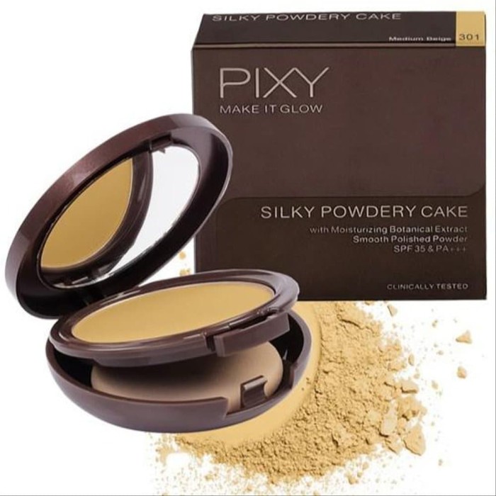 Jual Pixy Make It Glow Silky Powdery Cake Bedak Padat Jakarta Barat Jitu Mart Tokopedia