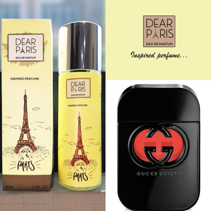 Jual Terlaris Parfum Premium Dear Paris Aroma Gucci Guilty Black For Men Jakarta Selatan Padmana Grosir Tokopedia