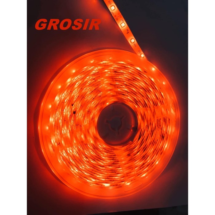 Jual Led  Strip  3528 2835 IP44 DC 12V 5M Waterproof Lampu  