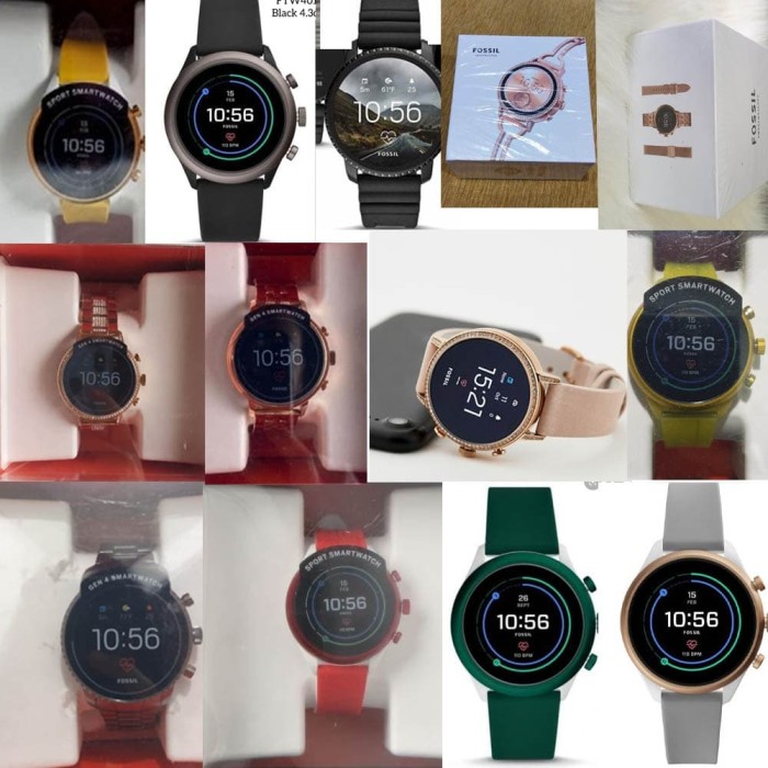 jam tangan fossil smartwatch