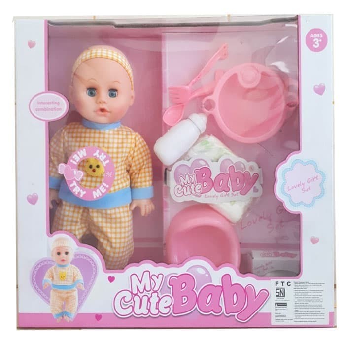 Jual Mainan Boneka Bayi Baby Alive Bisa Bicara Tertawa dan ...