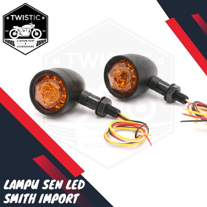 Jual Lampu Sen Sein 19 LED Smith Motor Custom XSR 155 W175 Benelli