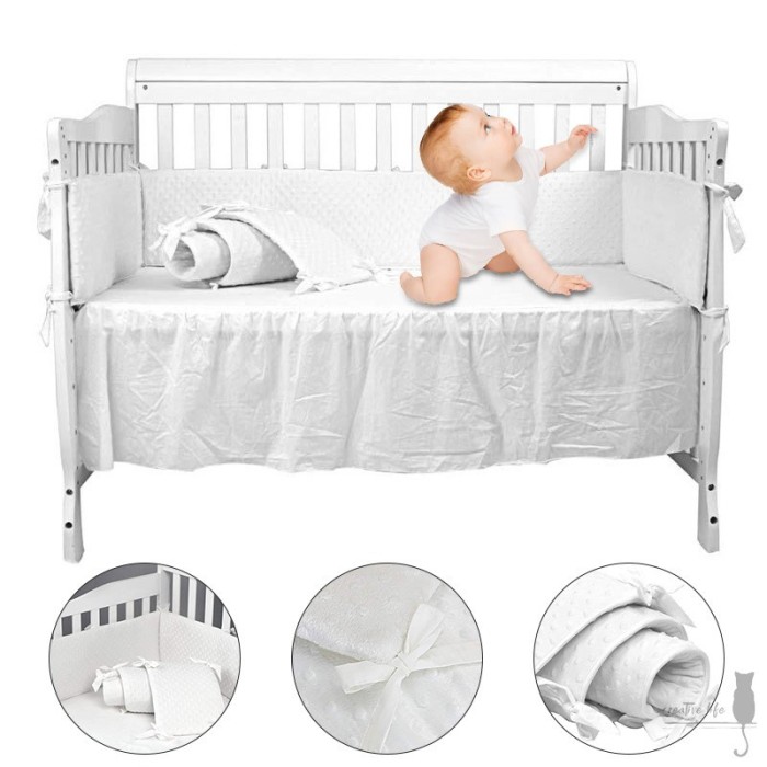 cushioned crib bumper