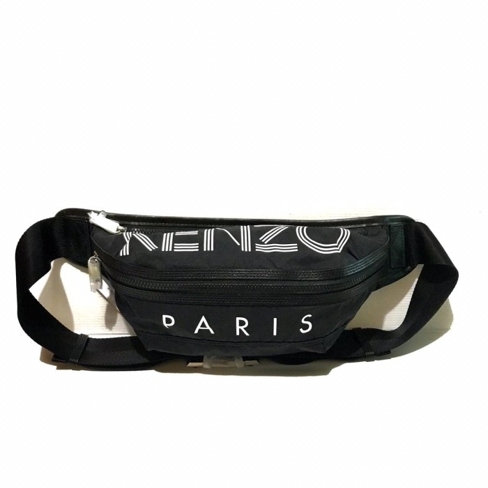 Kenzo logo bumbag,Jual Tas Kenzo Original Kenzo Logo Bumbag Black S Kota Bekasi Oothentixx Tokopedia