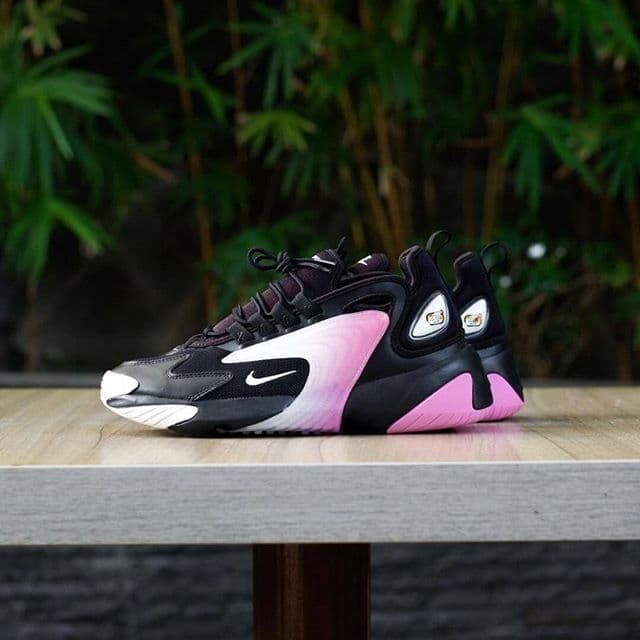 nike zoom 2k black pink