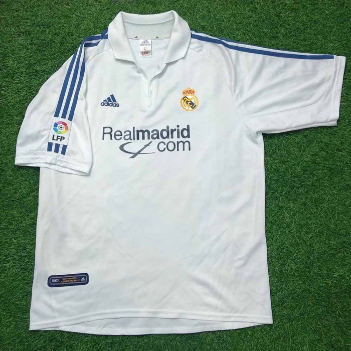 real madrid 2001 jersey