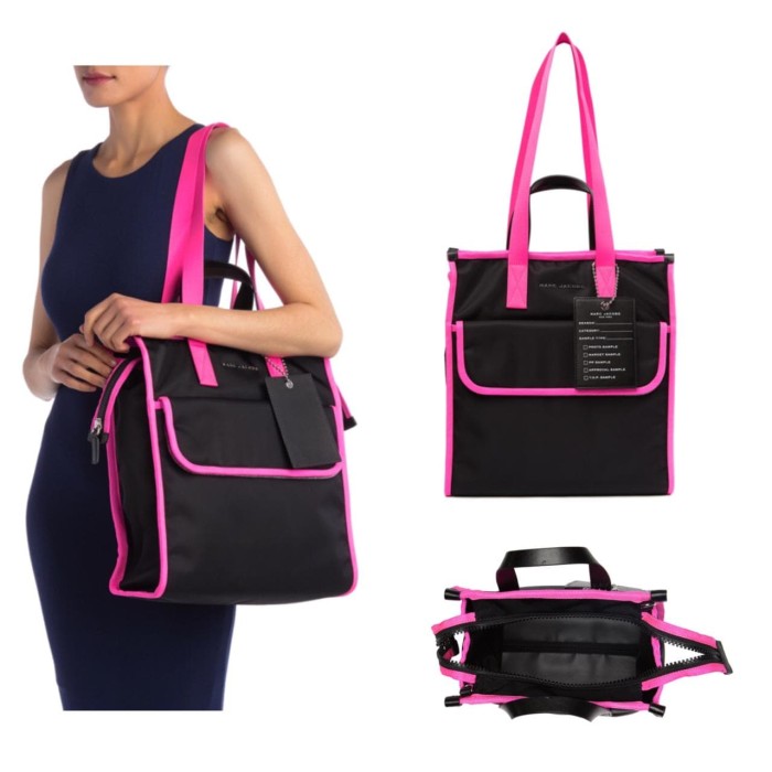 marc jacobs retake mini nylon tote bag