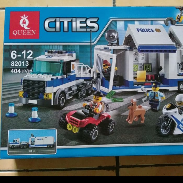 lego city police truck