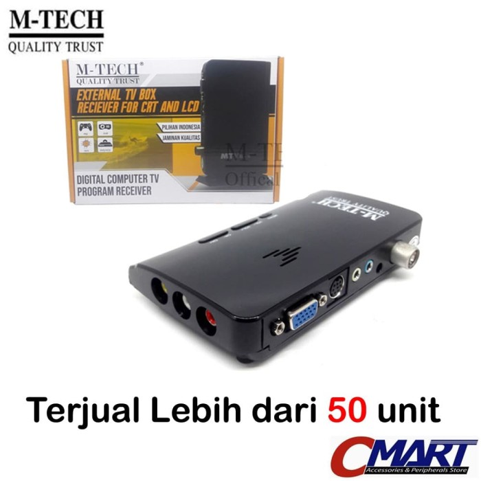 Jual M-Tech TV Tuner COMBO CRT & LCD with Remote Control