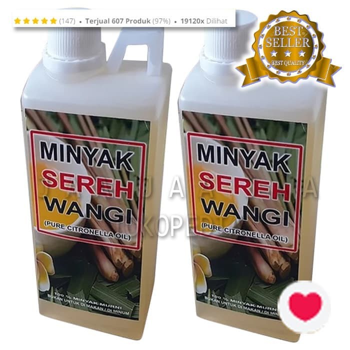 Jual 1000 Ml Minyak Sereh Wangi Minyak Serai Murni Citronella Oil Kab Tangerang Jaa Jak Auto Acc Tokopedia