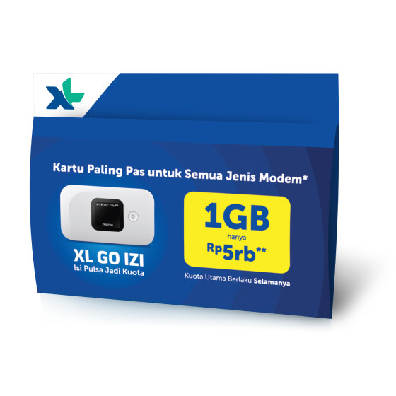 Jual Kartu Perdana XL GO IZI Kartu Untuk Semua Jenis Modem ...