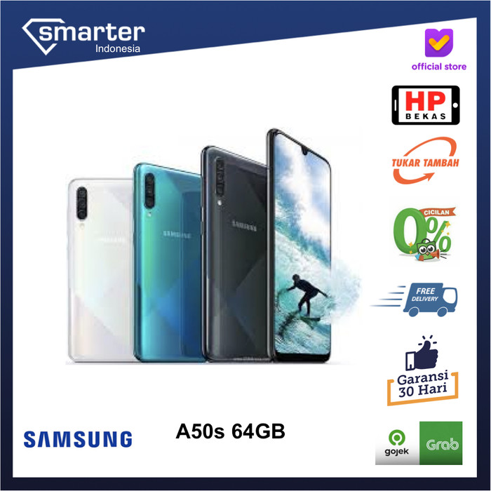 Jual Samsung Galaxy A50s 64GB Handphone Second SEIN - Full