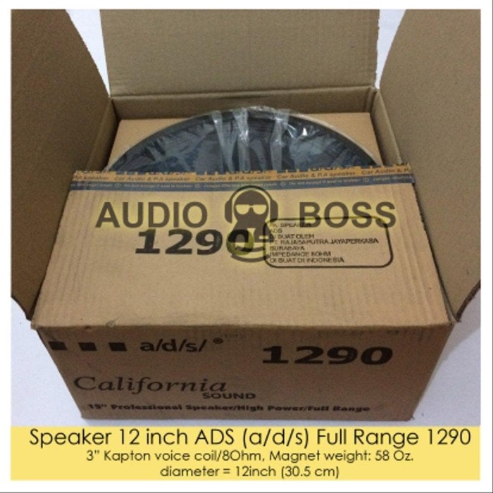 speaker ads 12 inch full range