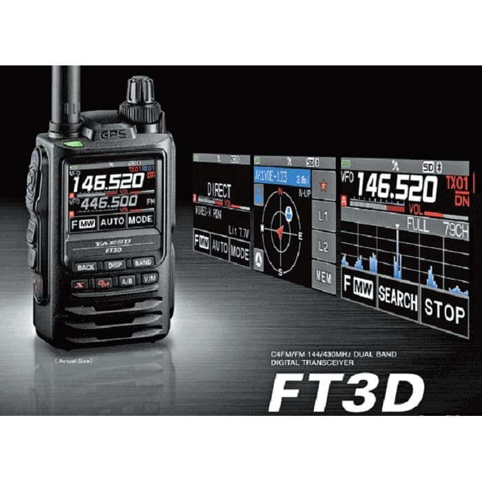 Jual Yaesu FT-3DR HT Dual Band Ori Baru Digital Analog