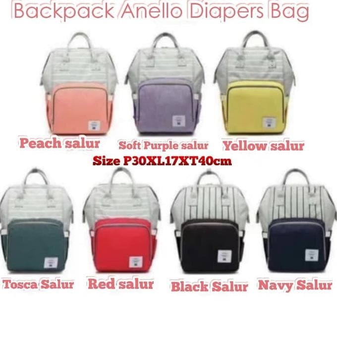 harga anello diaper bag original
