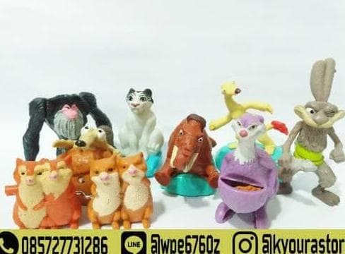 ice age mcdonalds toys