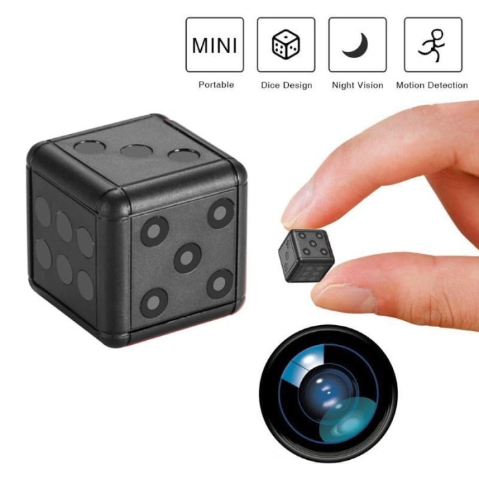 Jual Spy Dice Camera Mini Kamera Dadu Pengintai Mata-Mata Full HD SQ16