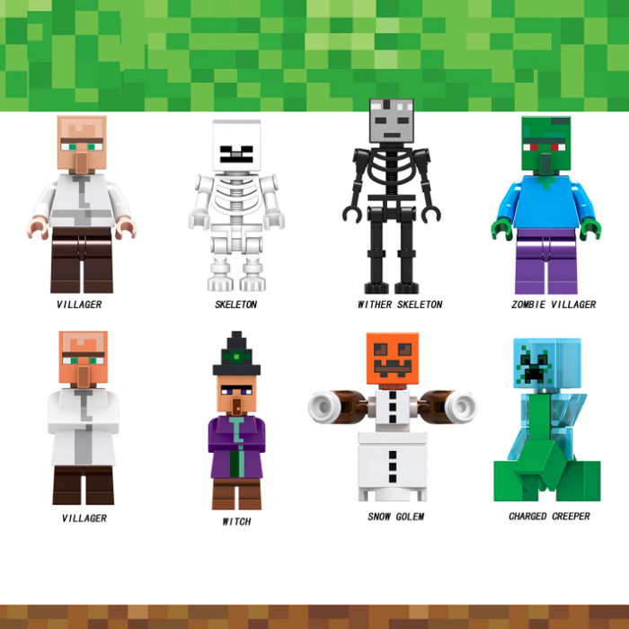 lego minecraft skeleton minifigure