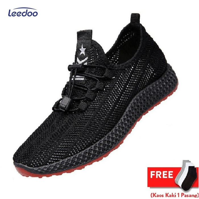 Promo Leedoo Sepatu  Sneakers Sepatu  Sneakers Pria Sepatu  