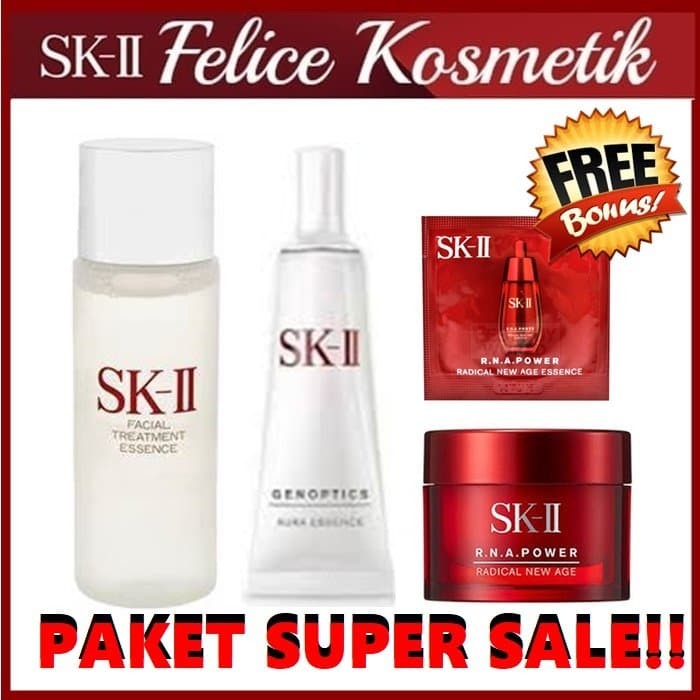 Jual SK-II SKII SK2 PROMO FTE GENOPTICS AURA ESSENCE RNA ...