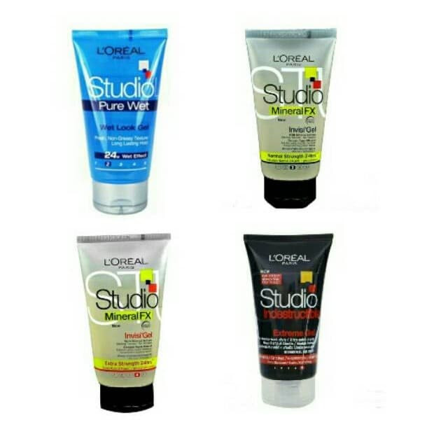 Jual LOREAL Studio Line Hair Gel 150ml Pomade Rambut L'oreal Pure Wet