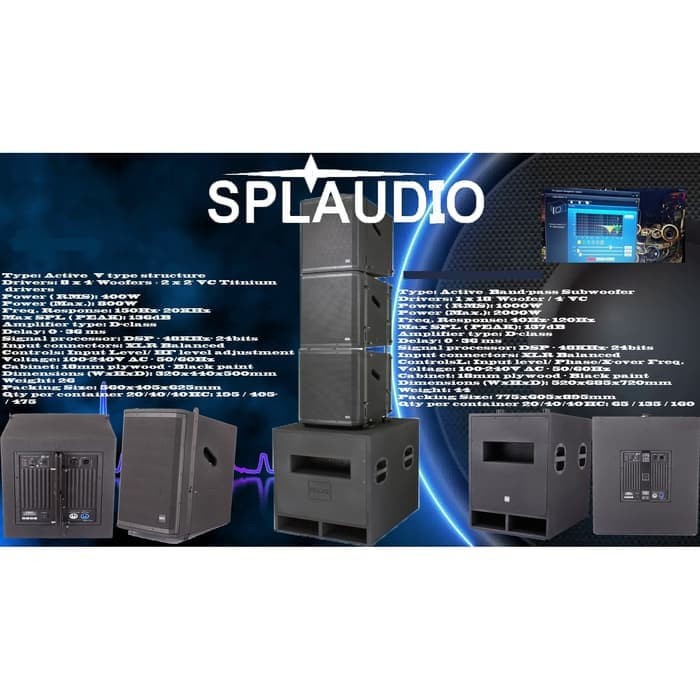 Spl audio line store array