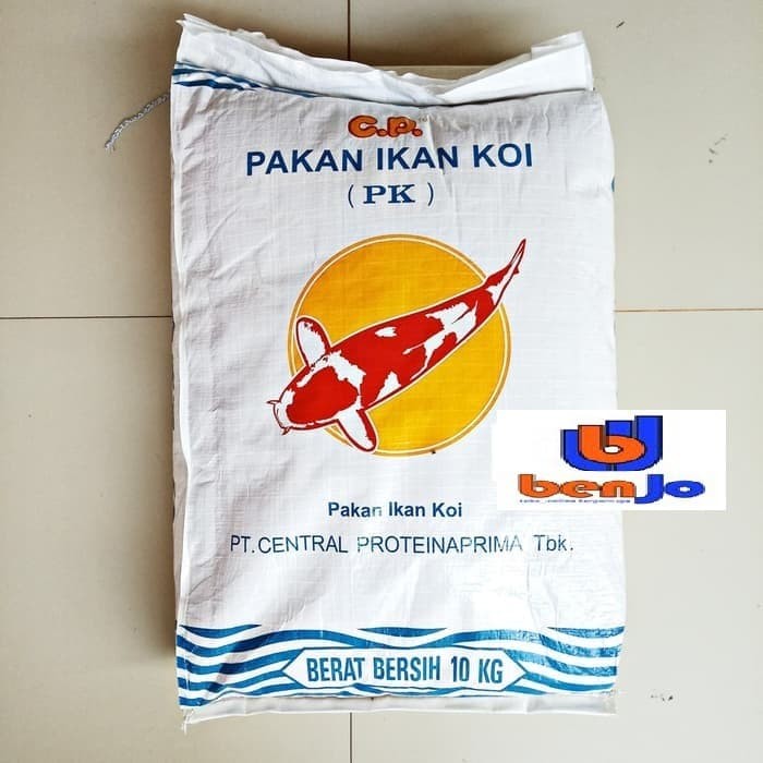 Jual Makanan Ikan Koi PAKAN IKAN KOI PK 5 mm Special 10 Kg Warna Hijau