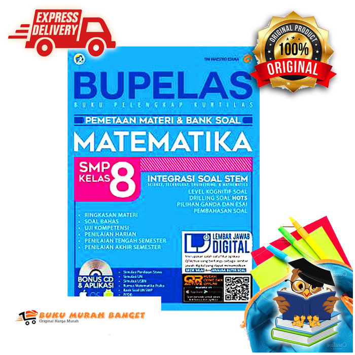 Jual Buku Smp Bupelas Pemetaan Materi Bank Soal Matematika Smp Kelas 8 Kota Surabaya Owl Bookstore Tokopedia