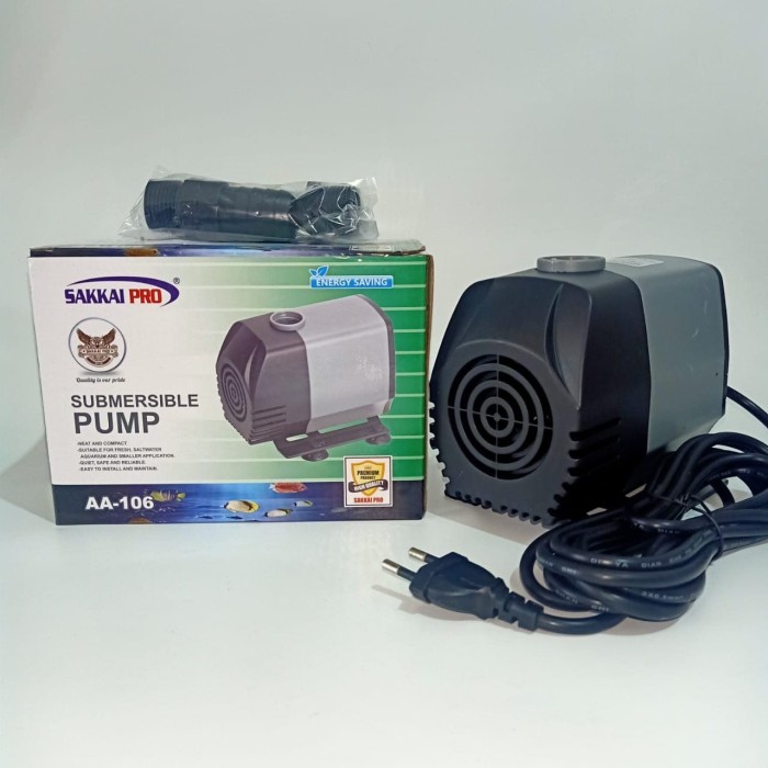 Jual Submersible Pump AA-106 Sakkai Pro Pompa Air Aquarium