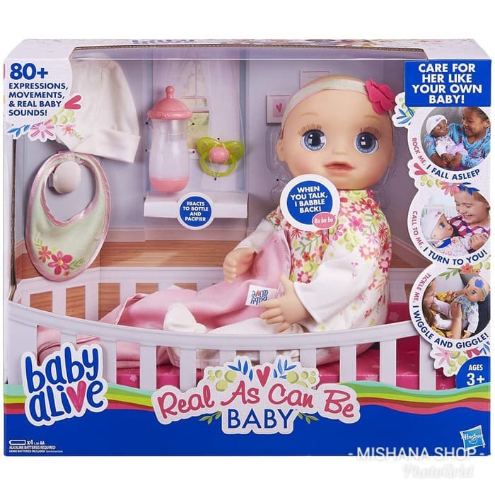 baby alive real as can be