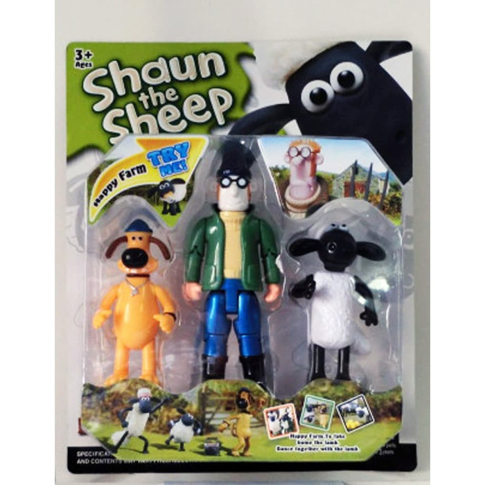 shaun the sheep action figures
