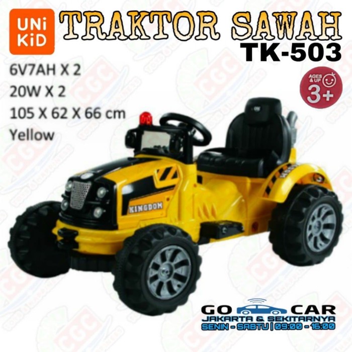 Jual Mainan Mobil  Aki Traktor  Sawah  TK503 Unikid 503 2 