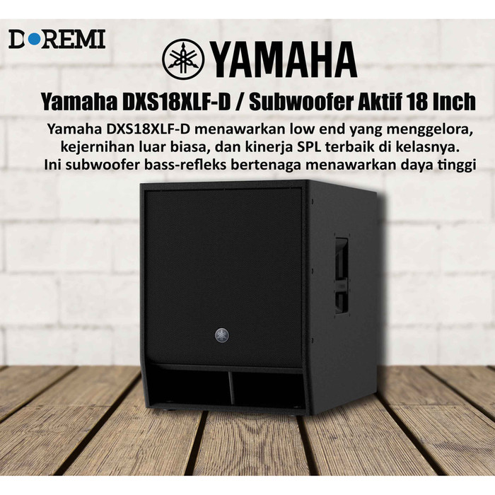 speaker yamaha 18 inch