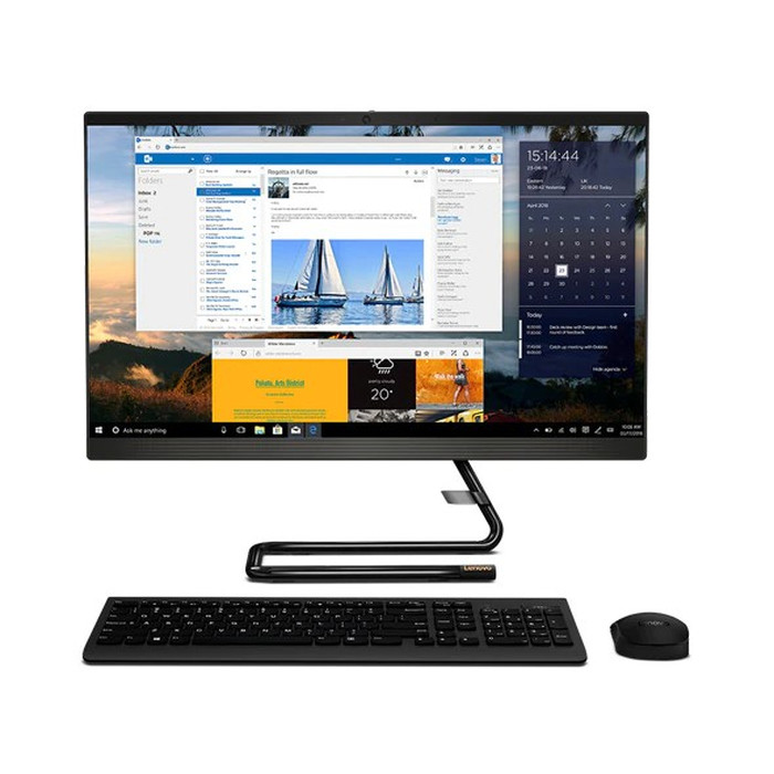 Jual PC LENOVO All-in-One IdeaCentre A340-22IWL - Black 