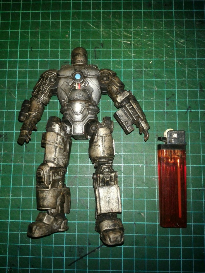 Jual Iron Man Movie Mark 1 Repainted Hasbro Loose - Kab