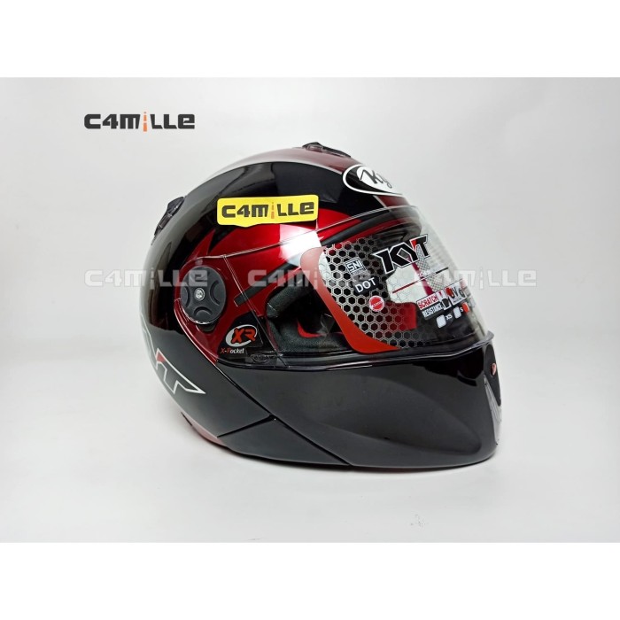 Jual Helm  KYT  X  rocket  xrocket black red Jakarta Utara 