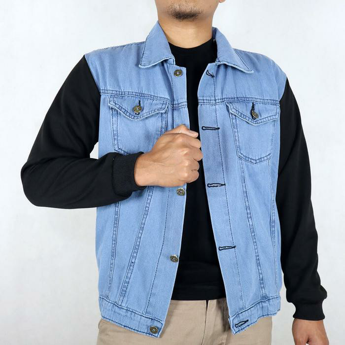 jaket jeans motor