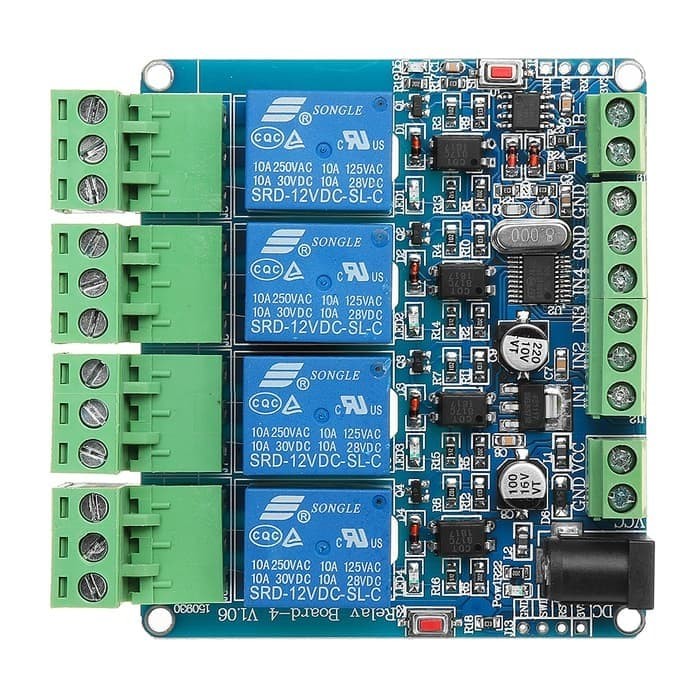 Modbus rtu реле