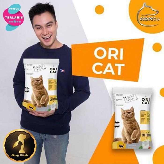 Jual Makanan Kucing ORI Cat 1 kg Makanan Kering 1kg 