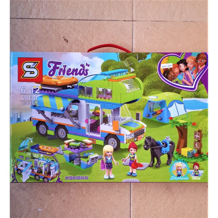 lego friends camping set