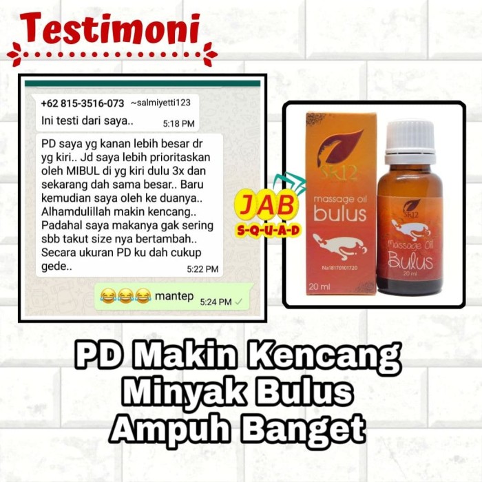 Jual Minyak Suplemen Obat Pembesar Payudara Bokong Permanen Di Apotik Bpom Minyak Bulus Kota Tangerang Sr12 Skincare Official Tokopedia