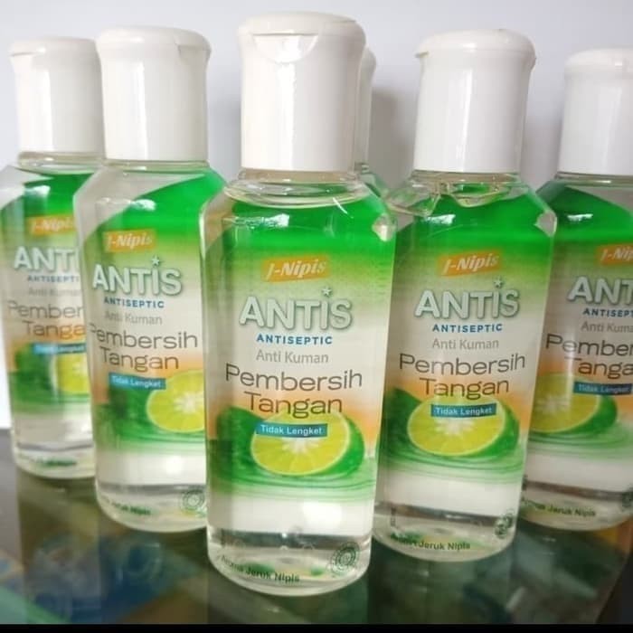 Jual HAND SANITIZER Antis  60ml Aseptic Gel Jeruk Nipis 