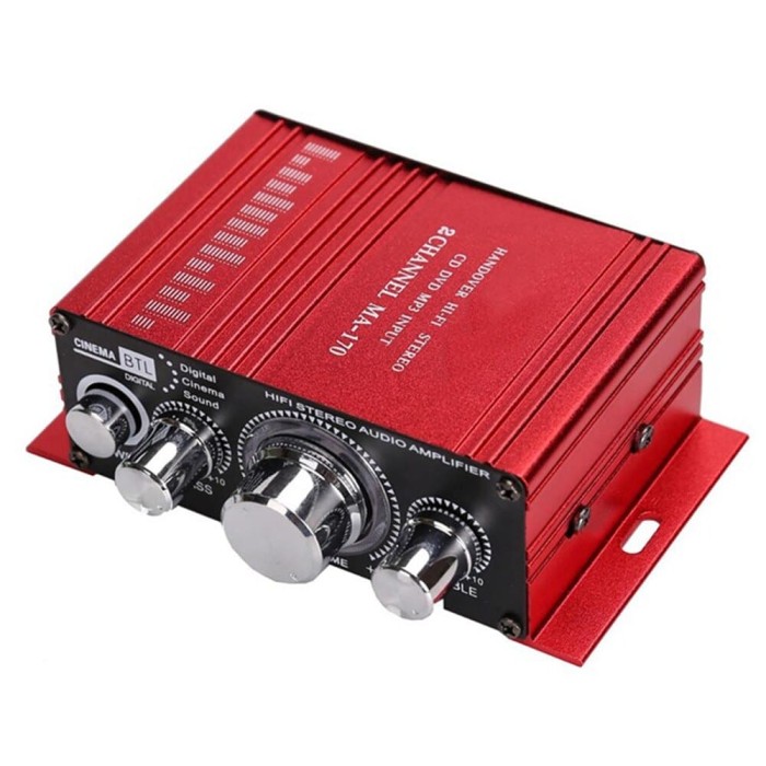 Jual MINI AMPLIFIER SPEAKER SOUND AUDIO 2CH 2x 20W HI-FI