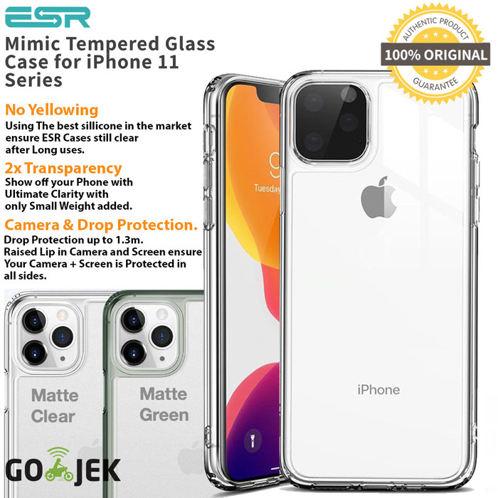 Jual Original ESR Mimic Ice Shield Case iPhone 11 Pro Max